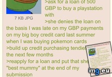 Tags: 4chan, anon, bank, mummy (Pict. in My r/4CHAN favs)