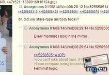 Tags: 4chan, anon, feminists, handles (Pict. in My r/4CHAN favs)