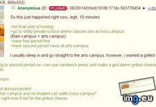 Tags: 4chan, anon, cheese, grilled, saved (Pict. in My r/4CHAN favs)