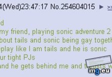 Tags: 4chan, adventure, anon, plays, sonic (Pict. in My r/4CHAN favs)
