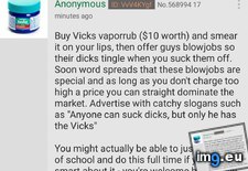 Tags: 4chan, anon, business, idea (Pict. in My r/4CHAN favs)