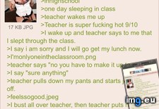 Tags: 4chan, anon, class, sleeps (Pict. in My r/4CHAN favs)