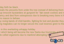Tags: 4chan, anon, black, declared, occur, santa, speculates, was (Pict. in My r/4CHAN favs)
