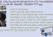 Tags: 4chan, anon, juice, oven, throws (Pict. in My r/4CHAN favs)