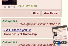 Tags: 4chan, discusses, girlfriends, useless (Pict. in My r/4CHAN favs)