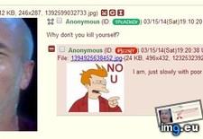 Tags: 4chan, suicide (Pict. in My r/4CHAN favs)