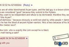 Tags: 4chan, legend, racist, tard, thinks, zelda (Pict. in My r/4CHAN favs)