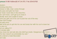 Tags: 4chan, chair, drive, fatty (Pict. in My r/4CHAN favs)