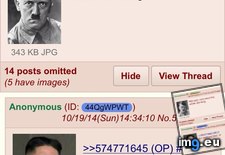 Tags: 4chan, apologizes, hitler (Pict. in My r/4CHAN favs)
