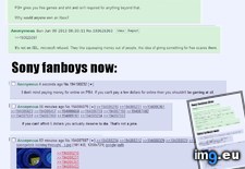Tags: 4chan, fagboys, sony (Pict. in My r/4CHAN favs)