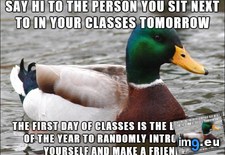 Tags: classes, college, day, lot, people, tomorrow (Pict. in My r/ADVICEANIMALS favs)