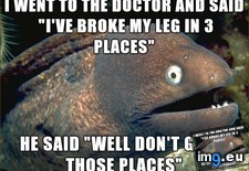 Tags: broke, leg (Pict. in My r/ADVICEANIMALS favs)