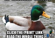 Tags: articles, reminder, slideshow, style (Pict. in My r/ADVICEANIMALS favs)