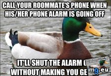 Tags: alarm, off, roommate, shower, turns (Pict. in My r/ADVICEANIMALS favs)