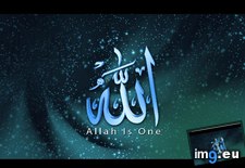 Tags: allah, one (Pict. in Islamic Wallpapers and Images)
