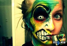 Tags: awesome, facepaint, scary (Pict. in Rehost)