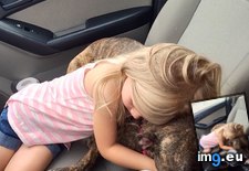 Tags: daughter, dog, hugged, lot, parking, shots, vet, waiting, wile (Pict. in My r/AWW favs)