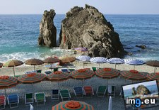 Tags: beach, cinque, italy, mare, monterosso, terre, umbrellas (Pict. in Beautiful photos and wallpapers)