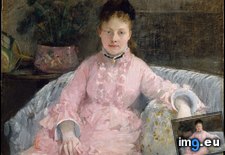 Tags: berthe, morisot, pink, dress, art, europe, european, metropolitan, museum, painting, paintings (Pict. in Metropolitan Museum Of Art - European Paintings)