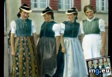 Tags: black, clothing, dirndls, forest, tracht, traditional, women (Pict. in Branson DeCou Stock Images)