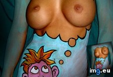 Tags: body, boobs, creative, paint (Pict. in My r/BOOBS favs)