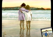 Tags: bay, beach, children, county, dingle, kerry, two (Pict. in Branson DeCou Stock Images)