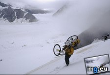 Tags: cyclist, snow (Pict. in National Geographic Photo Of The Day 2001-2009)
