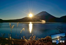 Tags: crisp, fuji, japan, lake, sunrise (Pict. in My r/EARTHPORN favs)