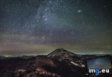 Tags: andromeda, california, disc, galaxy, lassen, milky, northern, part, peak, rising, way (Pict. in My r/EARTHPORN favs)