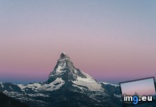 Tags: earth, matterhorn, shadow, switzerland (Pict. in My r/EARTHPORN favs)