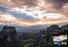 Tags: greece, meteora, sunset (Pict. in My r/EARTHPORN favs)