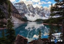Tags: alberta, canada, lake, moraine (Pict. in My r/EARTHPORN favs)