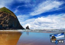 Tags: beach, cannon, day, haystack, oregon, perfect, rock (Pict. in My r/EARTHPORN favs)
