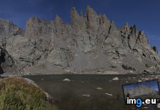 Tags: mountain, national, park, pond, rocky, sky (Pict. in My r/EARTHPORN favs)