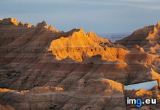 Tags: 2700x1800, badlands, dakota, national, park, south, sunset (Pict. in My r/EARTHPORN favs)