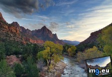 Tags: national, park, sunset, watchman, zion (Pict. in My r/EARTHPORN favs)