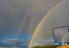 Tags: rainbow, triple (Pict. in My r/EARTHPORN favs)
