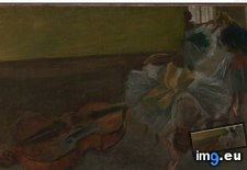 Tags: edgar, degas, dancers, rehearsal, room, double, bass, art, europe, european, metropolitan, museum, painting, paintings (Pict. in Metropolitan Museum Of Art - European Paintings)