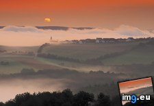 Tags: foggy, sunrise, village (Pict. in Beautiful photos and wallpapers)