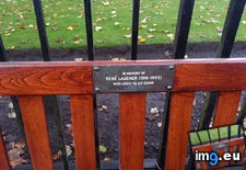 Tags: bench, dedication, edinburgh, funny, plaque (Pict. in My r/FUNNY favs)