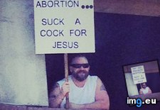Tags: abortion, dude, funny, gay, held, jesus, parade, phoenix, pride, sex (Pict. in My r/FUNNY favs)