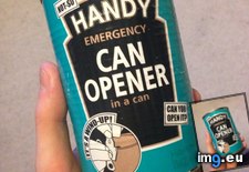 Tags: can, emergency, funny, opener (Pict. in My r/FUNNY favs)