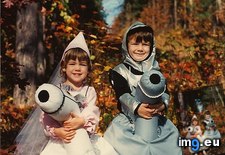 Tags: funny, halloween, horses, knight, picture, princess, riding, sister (Pict. in My r/FUNNY favs)