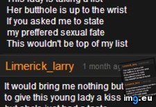 Tags: #commenter#funny#greatest#history#larry#limerick#pornhub#