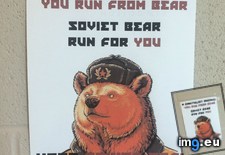 Tags: bear, council, decided, elections, funny, holding, run, school, soviet, student (Pict. in My r/FUNNY favs)