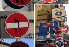 Tags: city, funny, signs, street (Pict. in My r/FUNNY favs)