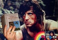 Tags: book, funny, rambo, reading (Pict. in My r/FUNNY favs)