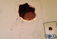 Tags: fix, funny, hole, wall, way (Pict. in My r/FUNNY favs)