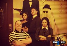 Tags: addams, costume, funny, group, nailed, our, style, year (Pict. in My r/FUNNY favs)