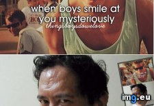 Tags: boys, funny, mysteriously, smile, you (Pict. in My r/FUNNY favs)